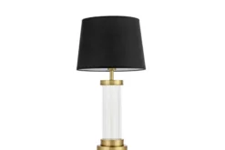 Arrediorg Lampada da tavolo comodino glamour BOTTE Ottone