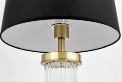 Arrediorg Lampada da tavolo comodino glamour BOTTE Ottone