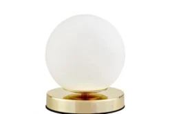 Arrediorg LAMPADA DA TAVOLO MODERNA CLASSICA ORO FREDICA W1