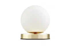Arrediorg LAMPADA DA TAVOLO MODERNA CLASSICA ORO FREDICA W1