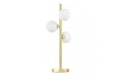 Arrediorg LAMPADA DA TAVOLO MODERNA CLASSICA ORO MARSIADA W3