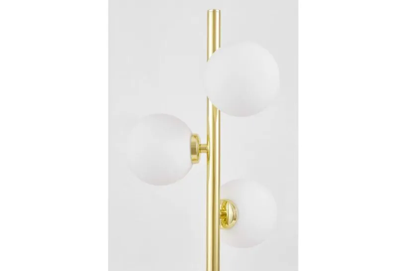 Arrediorg LAMPADA DA TAVOLO MODERNA CLASSICA ORO MARSIADA W3