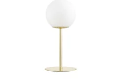 Arrediorg LAMPADA DA TAVOLO MODERNA CLASSICA ORO FREDICA SLIM