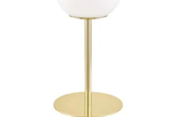 Arrediorg LAMPADA DA TAVOLO MODERNA CLASSICA ORO FREDICA SLIM