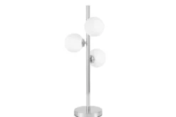 Arrediorg LAMPADA DA TAVOLO MODERNA CROMATA MARSIADA W3