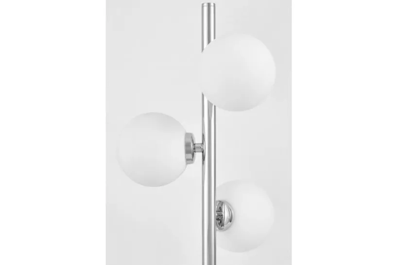 Arrediorg LAMPADA DA TAVOLO MODERNA CROMATA MARSIADA W3
