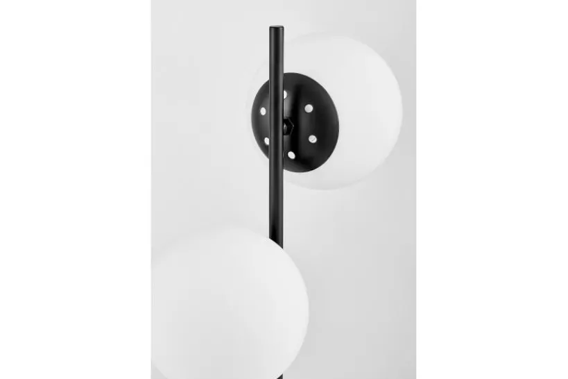 Arrediorg LAMPADA DA TAVOLO MODERNA NERA TESO W2