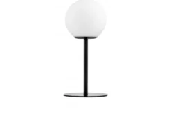 Arrediorg LAMPADA DA TAVOLO MODERNA NERA FREDICA SLIM