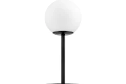 Arrediorg LAMPADA DA TAVOLO MODERNA NERA FREDICA SLIM
