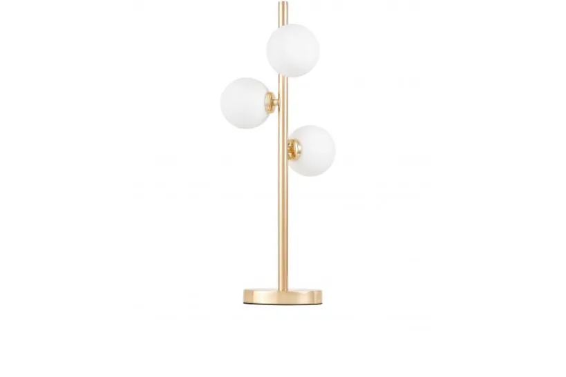 Arrediorg LAMPADA DA TAVOLO MODERNA ORO CALDO MARSIADA W3