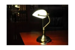 Arrediorg Lampada da tavolo serie Banchiere Ministeriale
