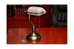 Arrediorg Lampada da tavolo serie Banchiere Ministeriale