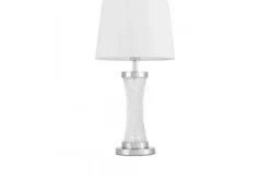 Arrediorg Lampada da tavolo VILLANOVA glamour e cromo