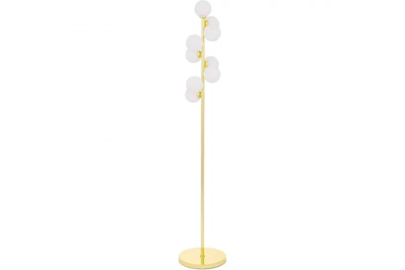 Arrediorg LAMPADA DA TERRA CLASSICA ORO PETRICA W9