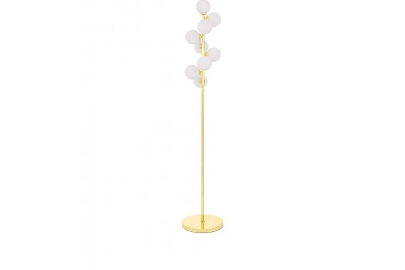 Arrediorg LAMPADA DA TERRA CLASSICA ORO PETRICA W9