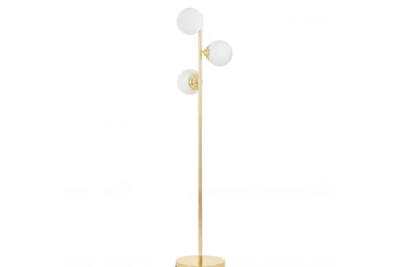 Arrediorg LAMPADA DA TERRA CLASSICA ORO FINO W3