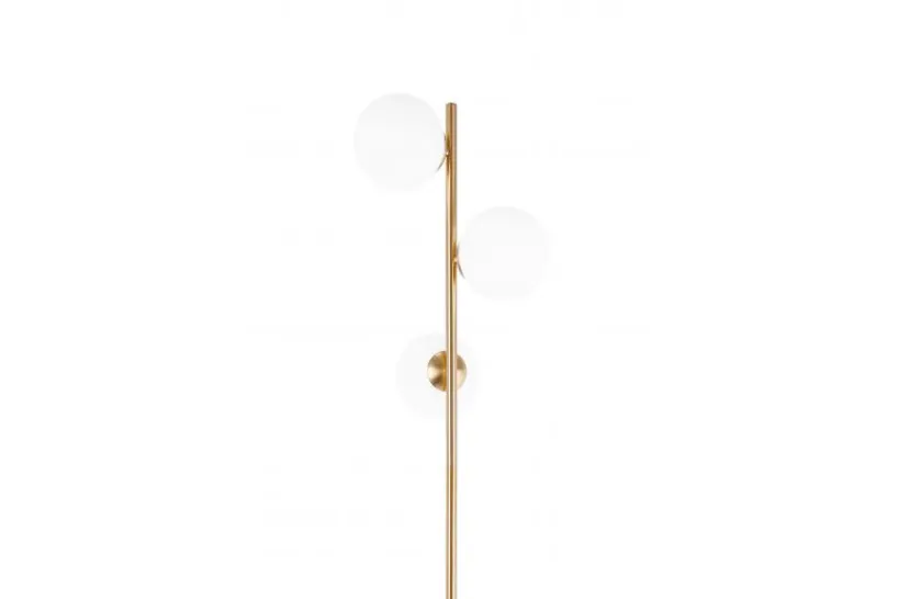 Arrediorg Lampada da terra di design moderno FREDICA W3 Oro caldo