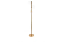 Arrediorg Lampada da terra di design moderno FREDICA W3 Oro caldo