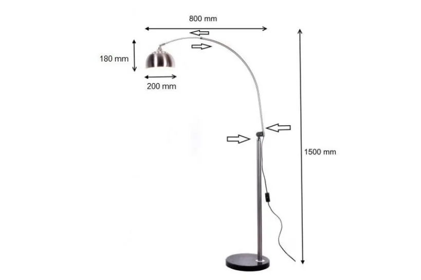 Arrediorg Lampada da terra FRATTE