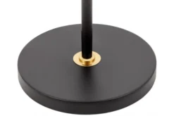 Arrediorg LAMPADA DA TERRA MIRA NERA E OTTONE