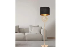 Arrediorg Lampada da terra MONTERONI Nero