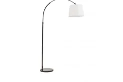 Arrediorg LAMPADA DA TERRA TIROLO IN BIANCO E