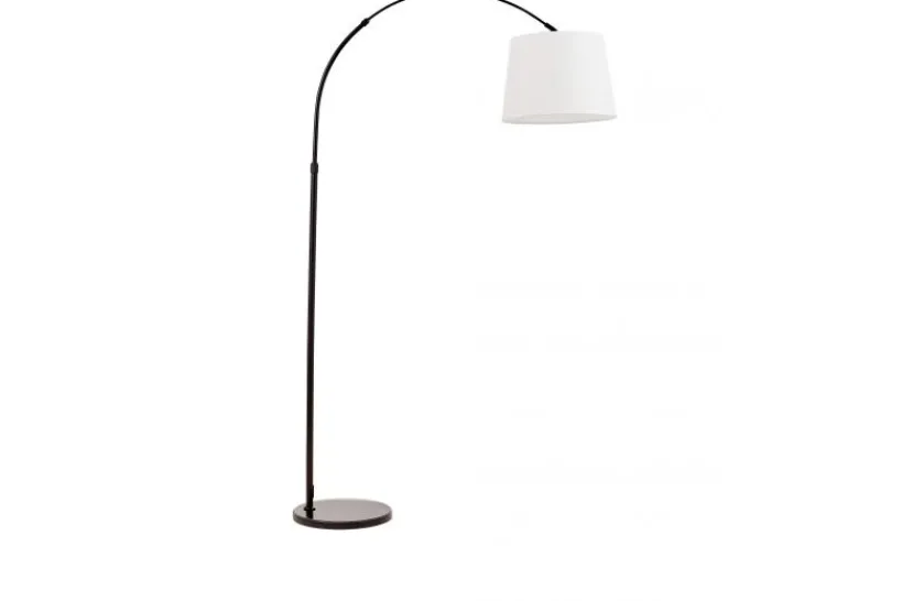 Arrediorg LAMPADA DA TERRA TIROLO IN BIANCO E