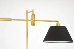 Arrediorg LAMPADA DA TERRA TURINA IN OTTONE E