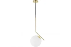 Arrediorg Lampada dorata a sfera moderna SORENTO D20