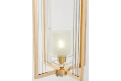 Arrediorg Lampada moderna a sospensione oro e vetro MANHATTAN W1