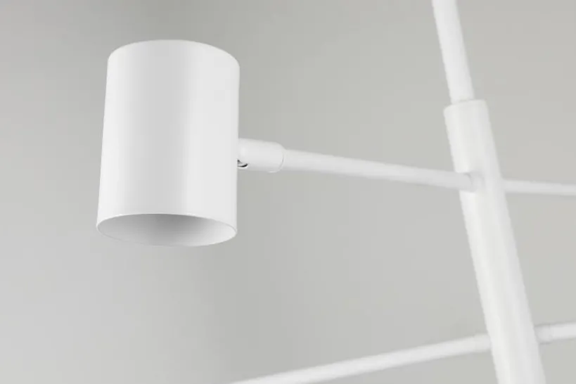 Arrediorg LAMPADA MODERNA A SOSPENSIONE BIANCA DORA W6