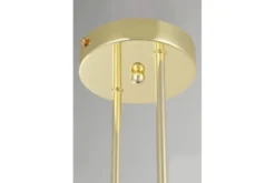 Arrediorg LAMPADA MODERNA DA SOFFITTO CLASSIC ORO LEDO W4
