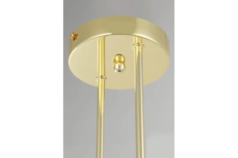 Arrediorg LAMPADA MODERNA DA SOFFITTO CLASSIC ORO LEDO W4