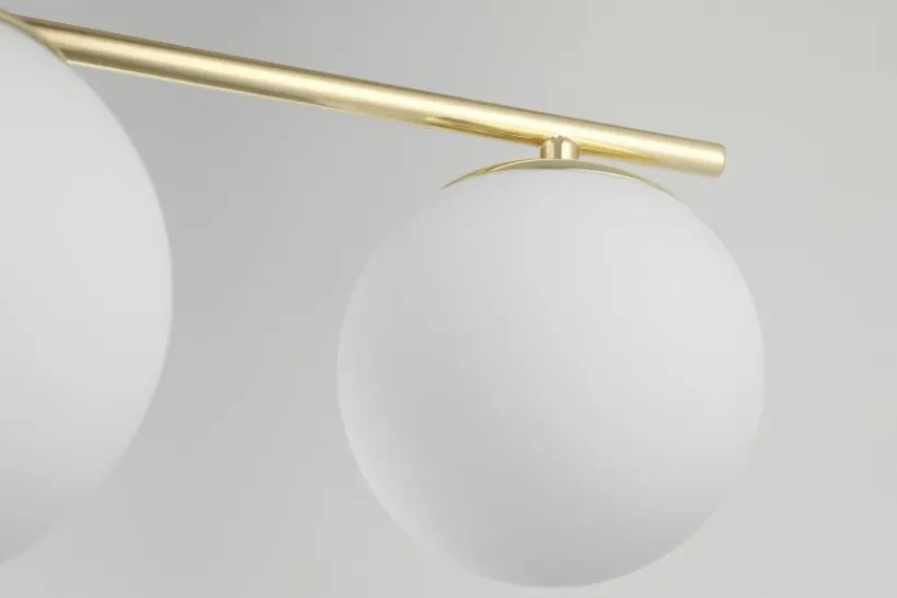 Arrediorg LAMPADA MODERNA DA SOFFITTO CLASSIC ORO LEDO W4