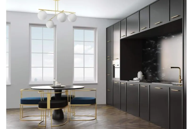 Arrediorg LAMPADA MODERNA DA SOFFITTO CLASSIC ORO LEDO W4