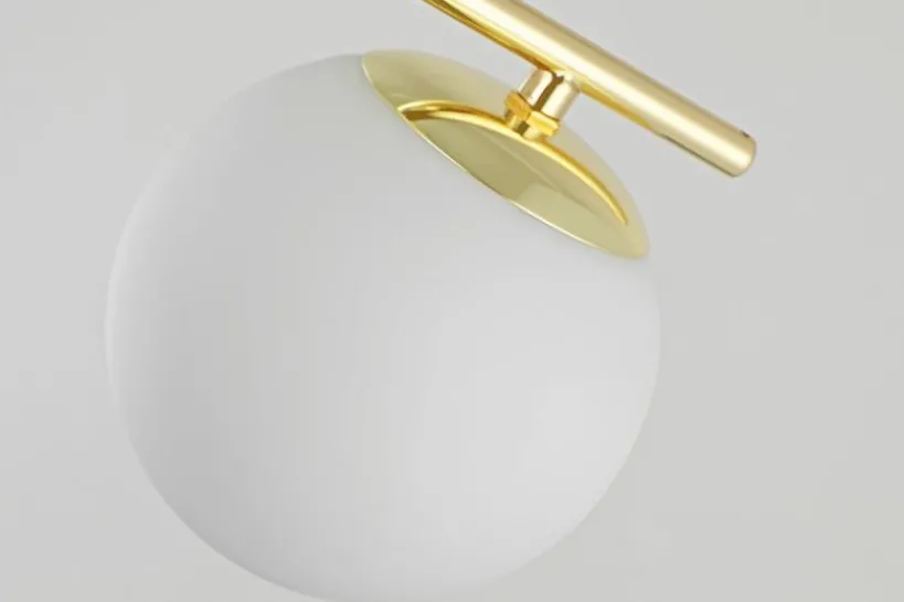 Arrediorg LAMPADA MODERNA DA SOFFITTO CLASSIC ORO LEDO W4