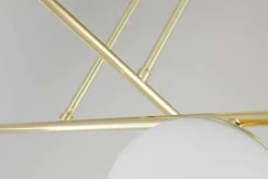Arrediorg LAMPADA MODERNA DA SOFFITTO CLASSIC ORO LEDO W4