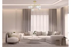 Arrediorg LAMPADA MODERNA DA SOFFITTO CLASSIC ORO LEDO W6