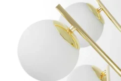 Arrediorg LAMPADA MODERNA DA SOFFITTO CLASSIC ORO LEDO W6