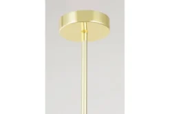 Arrediorg LAMPADA MODERNA DA SOFFITTO CLASSIC ORO LEDO W3