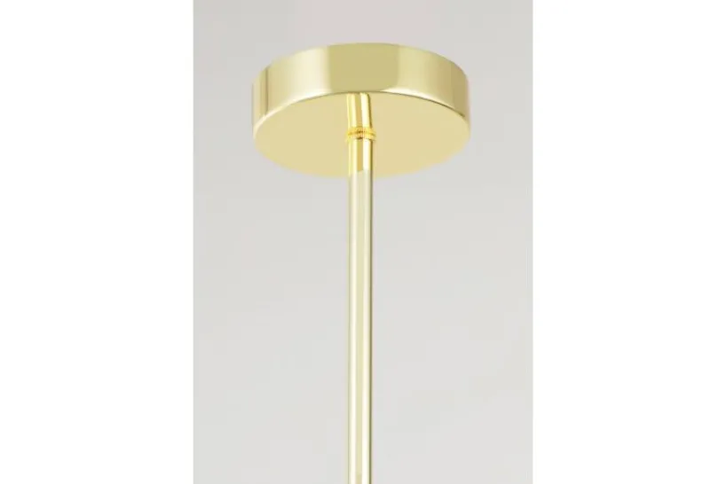 Arrediorg LAMPADA MODERNA DA SOFFITTO CLASSIC ORO LEDO W3