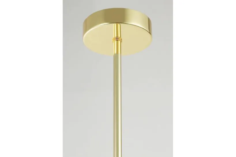 Arrediorg LAMPADA MODERNA DA SOFFITTO CLASSICA ORO LEDO W3