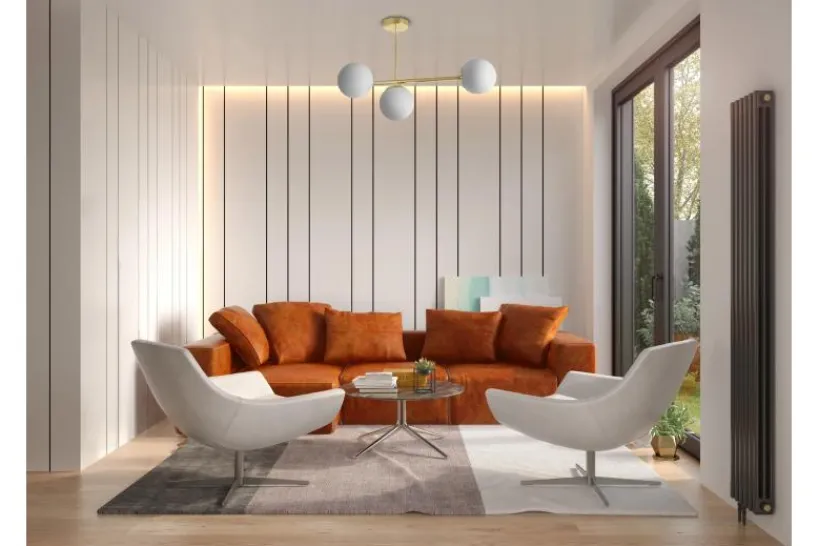 Arrediorg LAMPADA MODERNA DA SOFFITTO CLASSICA ORO LEDO W3