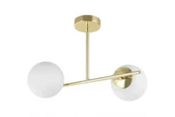 Arrediorg LAMPADA MODERNA DA SOFFITTO CLASSIC ORO LEDO W2