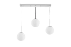 Arrediorg LAMPADA MODERNA TRIPLA CROMATA FREDICA W3
