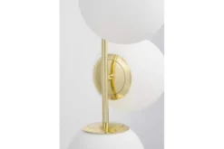 Arrediorg Lampadario a 4 sfere dorato STELVIO W4