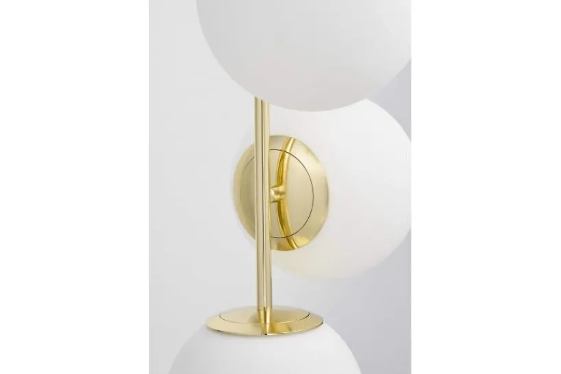 Arrediorg Lampadario a 4 sfere dorato STELVIO W4
