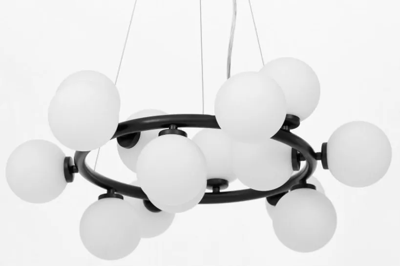 Arrediorg Lampadario a sospensione a sfere MARSIADA W15