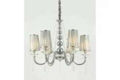 Arrediorg Lampadario a sospensione classico FABIONE W6 Cromato