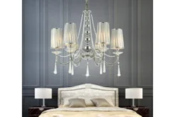 Arrediorg Lampadario a sospensione classico FABIONE W6 Cromato